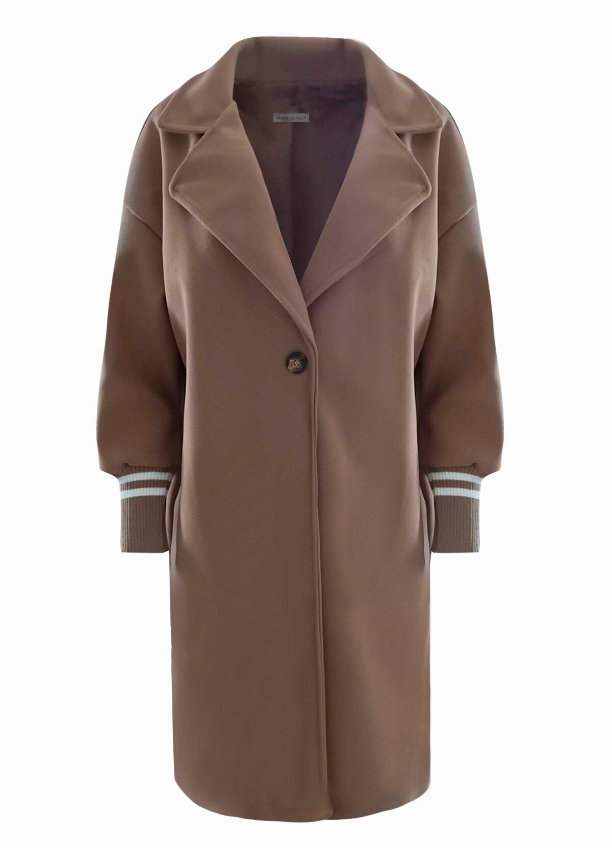 oversize παλτό με λάστιχο στα μανίκια F/W 2022/23 - Parizianista.gr
