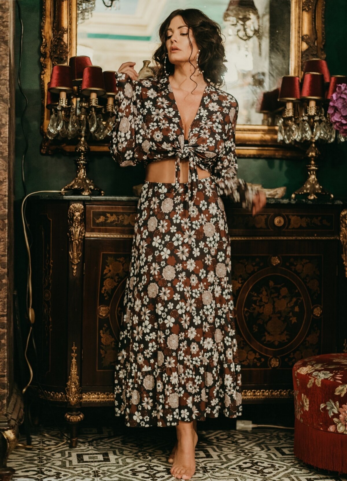 Parizianista: Φλογερά χρώματα & μοναδικά φορέματα, φούστες & παντελόνες στη  νέα συλλογή της Μαρίας Κορινθίου ( φωτό) | eirinika.gr